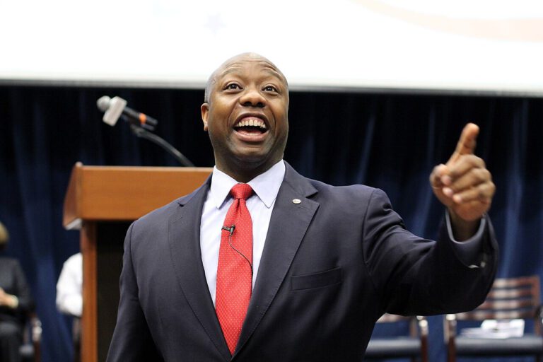 US Senator Tim Scott (R-SC) visited RB Stall High School to speak to the student body about his experiences as a young man while attending the school.