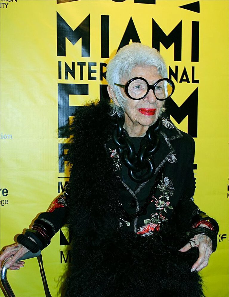 Iris Apfel at O Cinema Miami Beach to present IRIS, by Albert Maysles